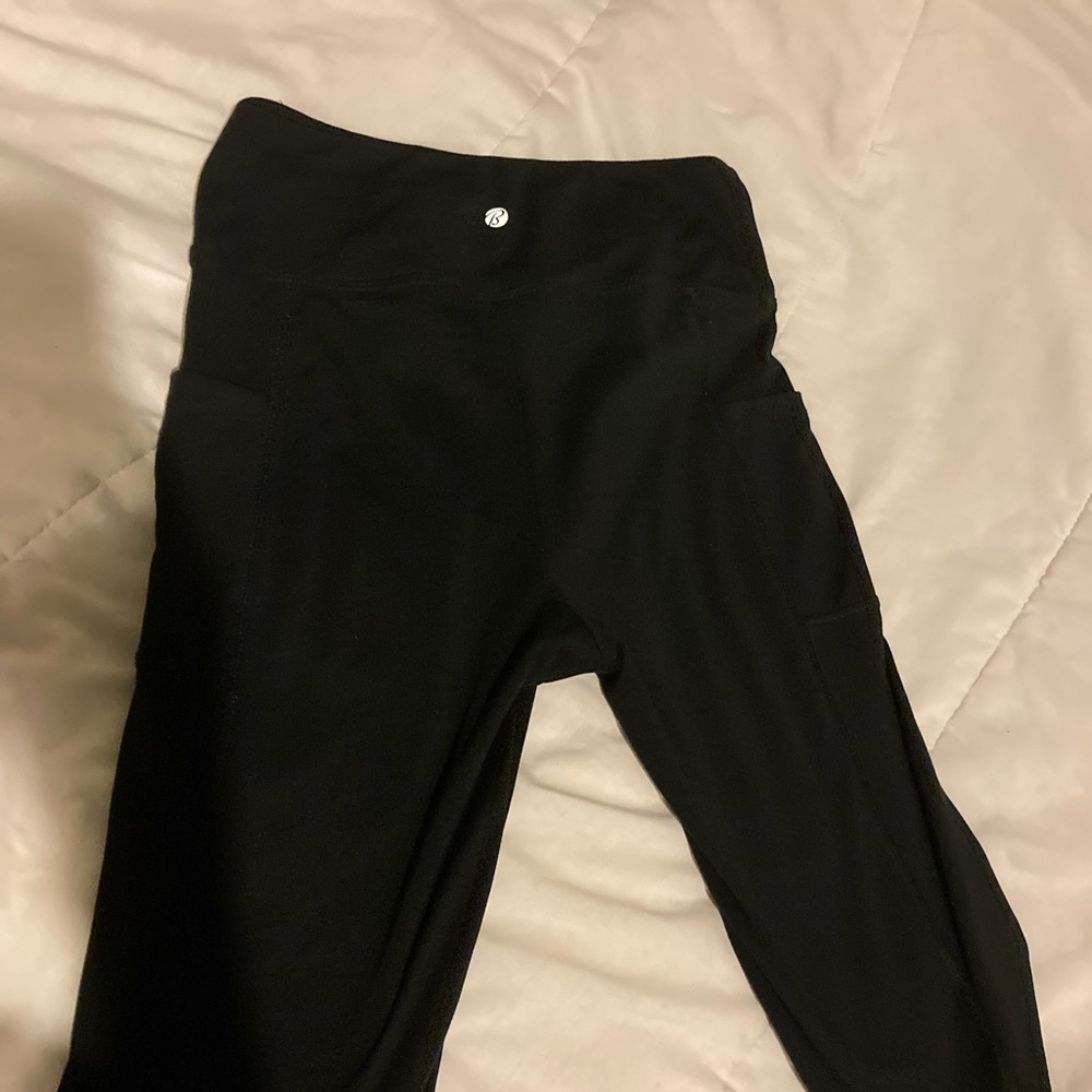 Ballys Black Lightweight Leggings With Sturdy Pockets